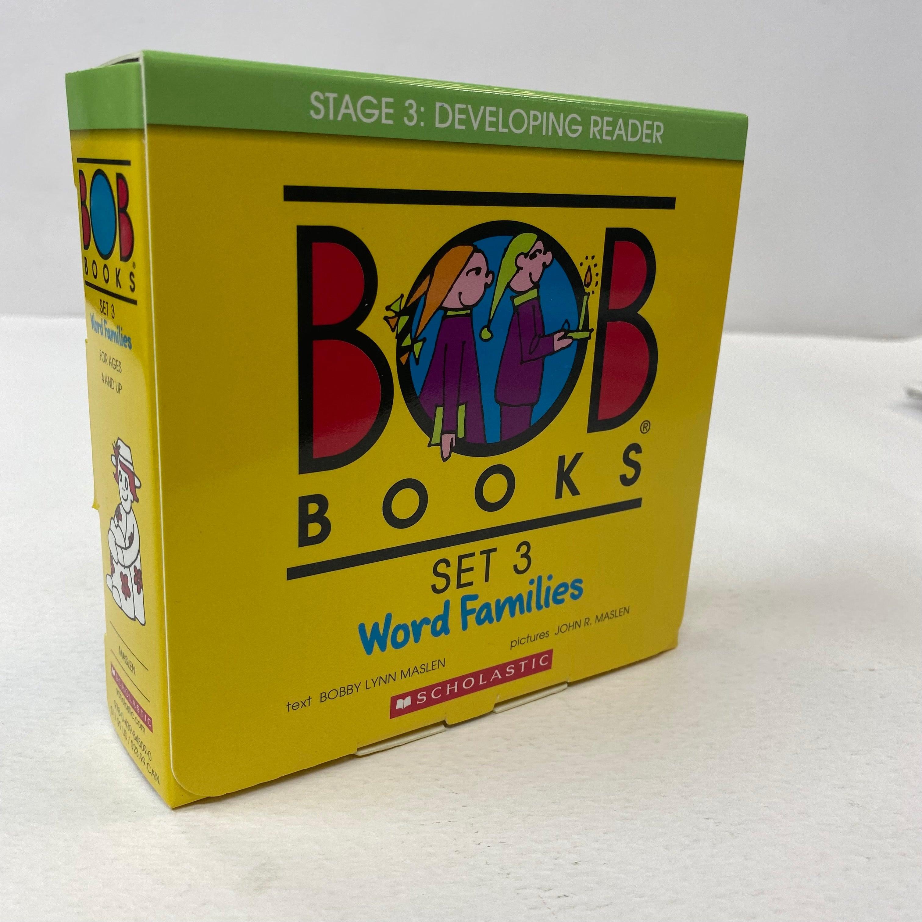 Bob Books Set 3 - Word Families Phonics Books for Beginning Readers | Learn to Read Books for Kids Ages 4-6 | Perfect for Homeschooling, Classroom & Early Reading Practice
