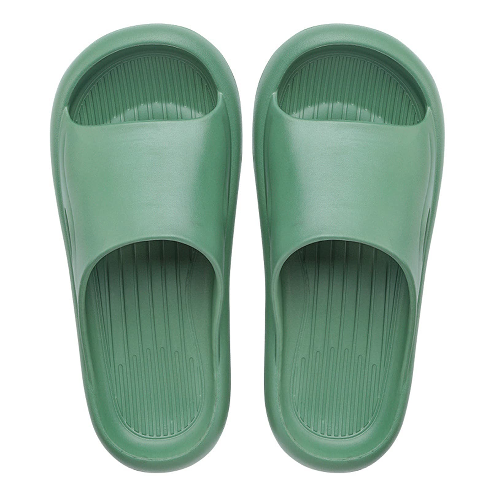 Women's Comfortable Pillow Slide Sandals - Lightweight Non-Slip Indoor Slippers with Soft Sole for Home, Spa, and Relaxation