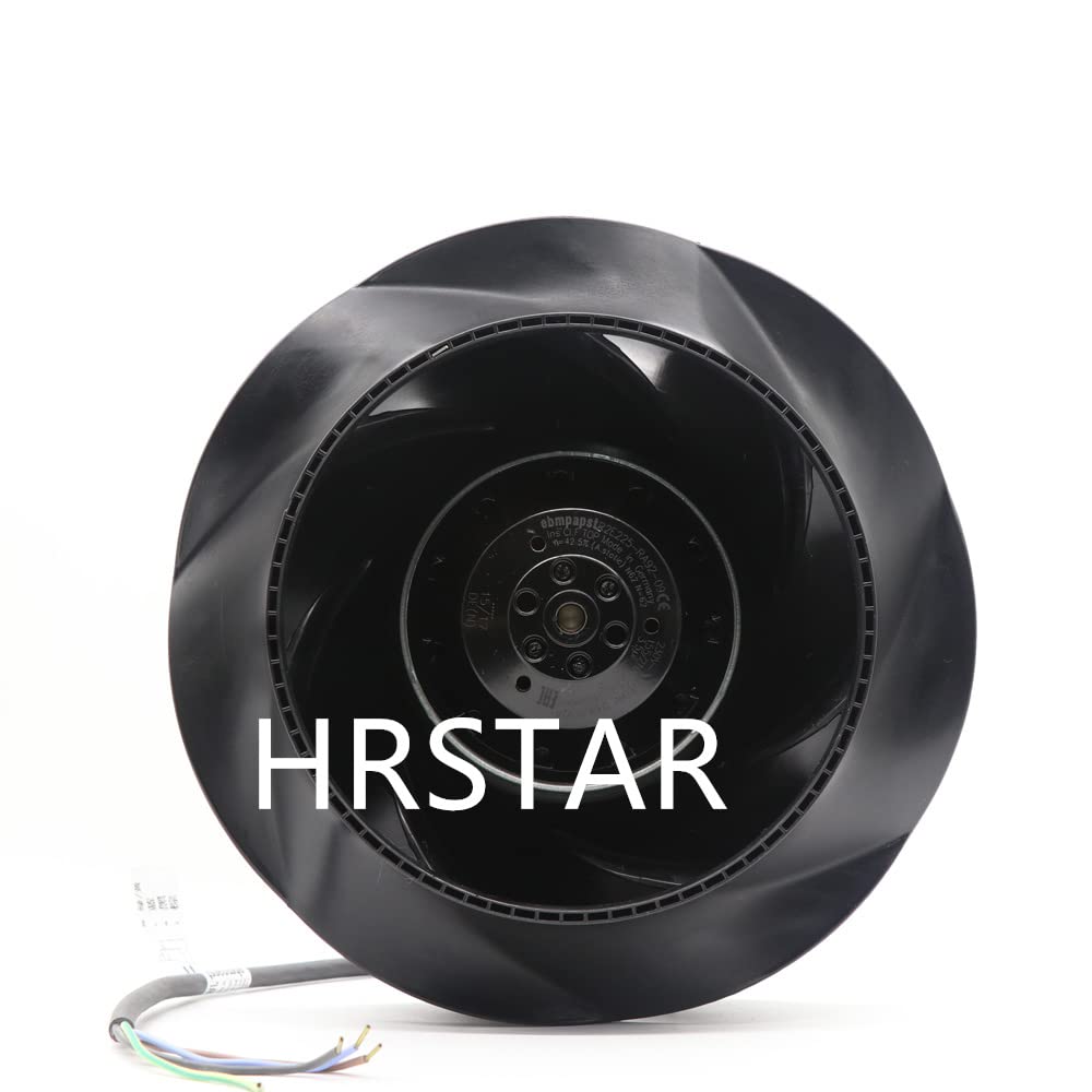 HRSTAR R2E225-RA92-09 230V 210W Centrifugal Blower Fan 225x99mm - High Performance Air Circulation for Air Purifiers, HVAC Systems & Industrial Ventilation
