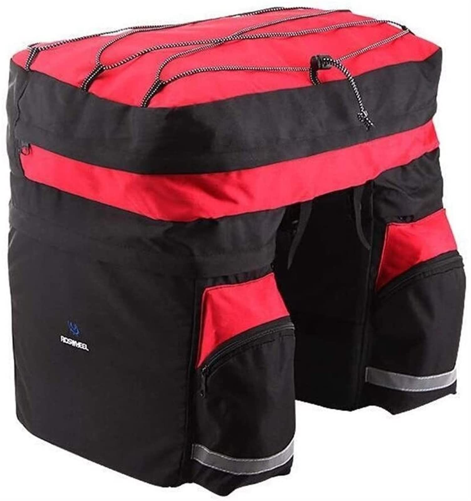 BANGDIAN 60L Waterproof Bike Pannier Bag - Universal 3-in-1 Bicycle Rear Rack Trunk Bag for Mountain & Road Bikes | Double Side Storage, Durable & Multifunctional | Perfect for Commuting, Touring & Outdoor Adventures
