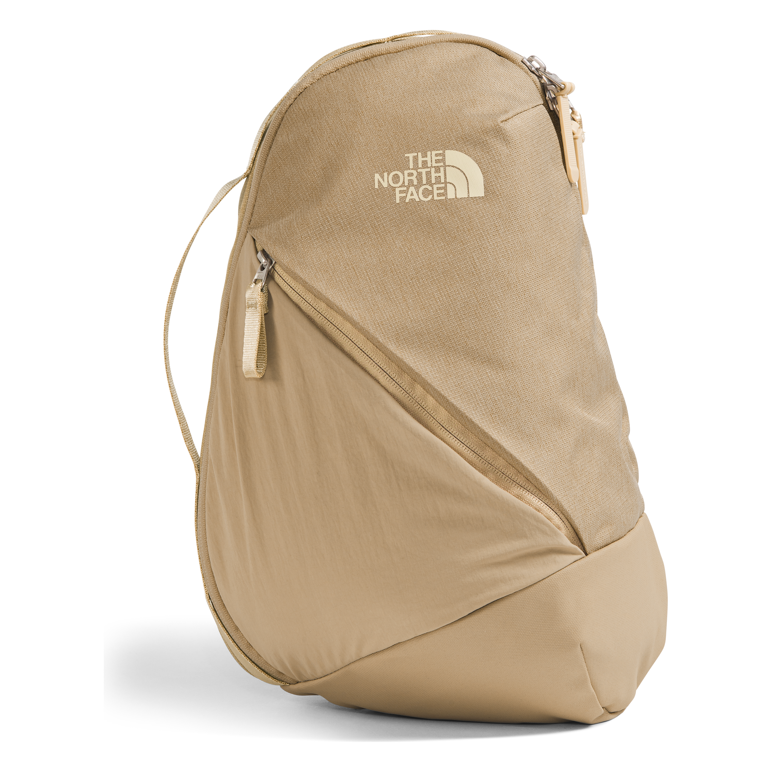 The North Face Women's Isabella Sling Crossbody Bag - Khaki Stone Dark Heather, Lightweight & Water-Resistant for Hiking, Travel & Everyday Use