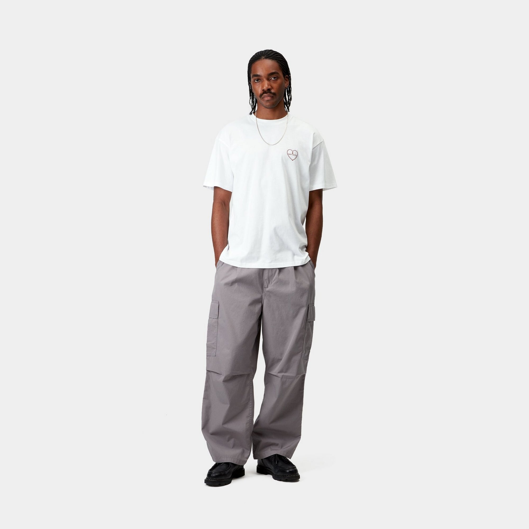 Furoshiki T-Shirt - Stylish Japanese Wrap T-Shirt in White & Red | Perfect for Casual Wear, Travel, and Eco-Friendly Fashion