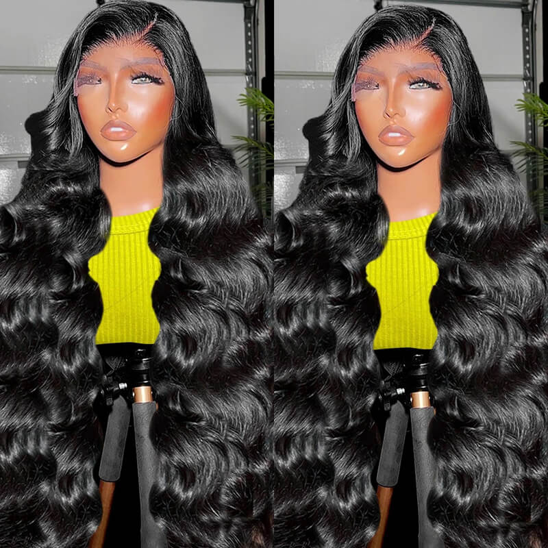 Eullair 5x5 HD Lace Closure Human Hair Wig for Women - 10-30 Inches Natural Straight/Curly/Wavy Hair - Invisible Lace Front Wig for Daily Wear & Special Occasions