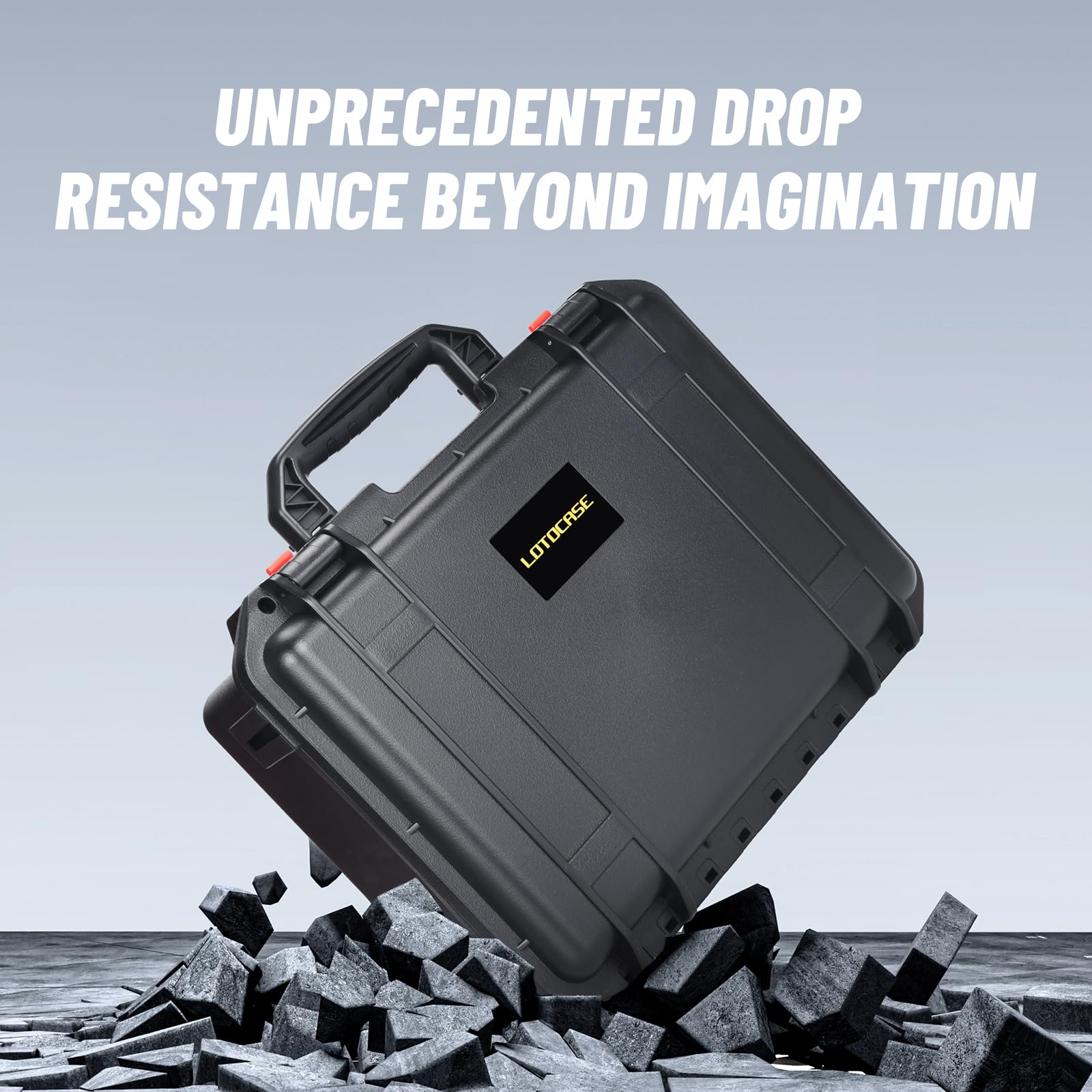 Heavy-Duty Tool Case for Dewalt Sawzall Reciprocating Saw - Waterproof Storage Box Compatible with Dewalt 20V Max DSC367/DSC387 & Battery/Charger (Case Only) - Perfect for Jobsite, Construction & DIY Projects