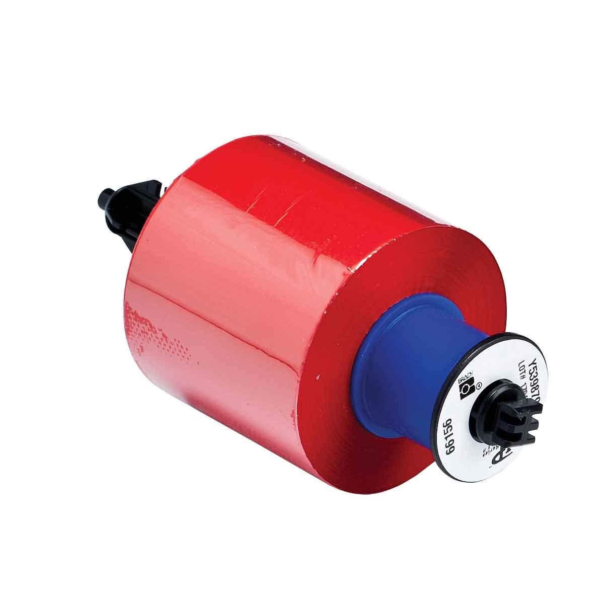 Brady IP-R4500-RD 4500 Series Thermal Transfer Printer Ribbon - Compatible with Brady Printers, Red (2.360