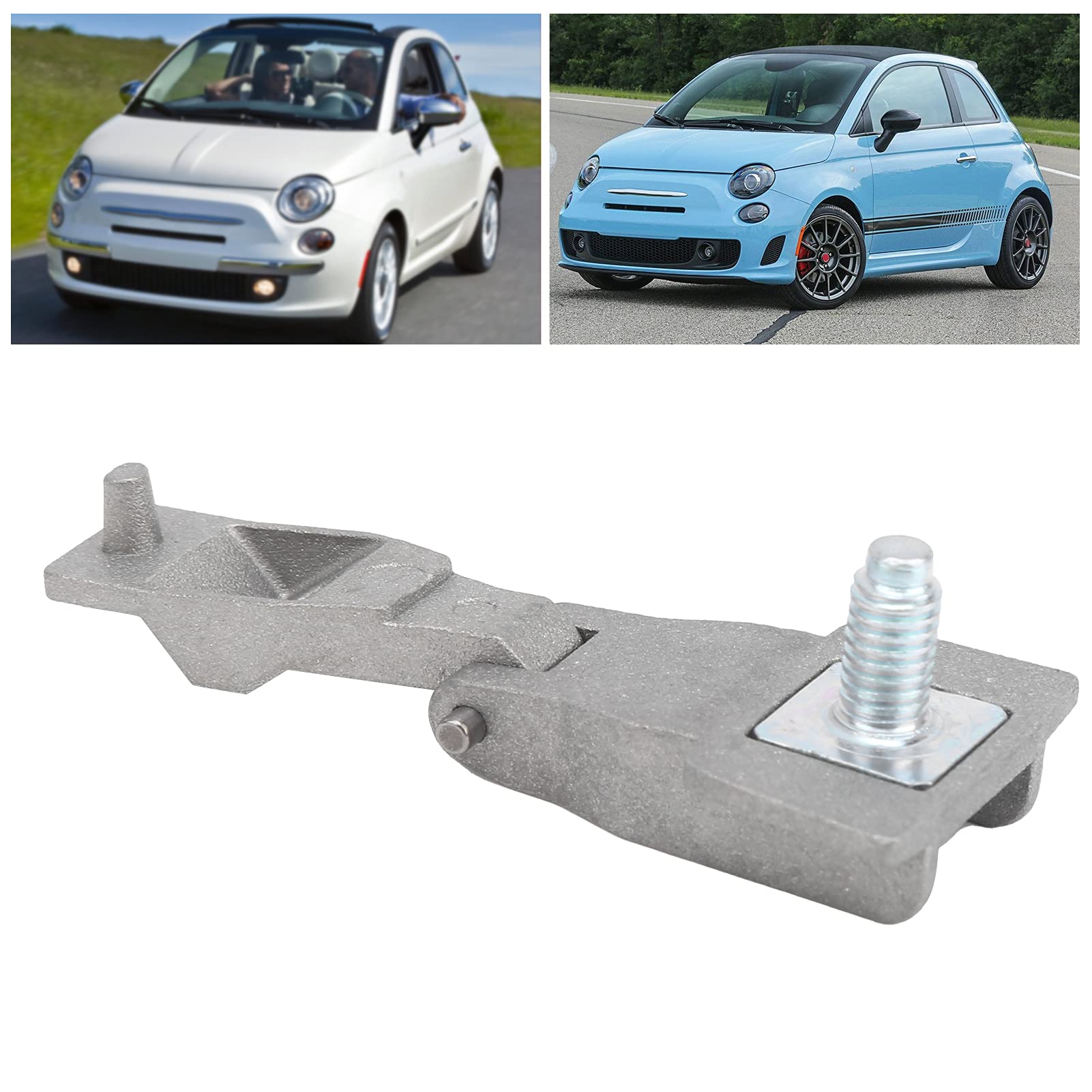 Ymiko Outer Door Left Right Handle Hinge Repair Kit - Compatible with Fiat 500 & 500C (Part Numbers 51939041, 51964555) - Durable Exterior Door Handle Replacement for Car Door Repair - Perfect for DIY Auto Maintenance & Vehicle Restoration Projects
