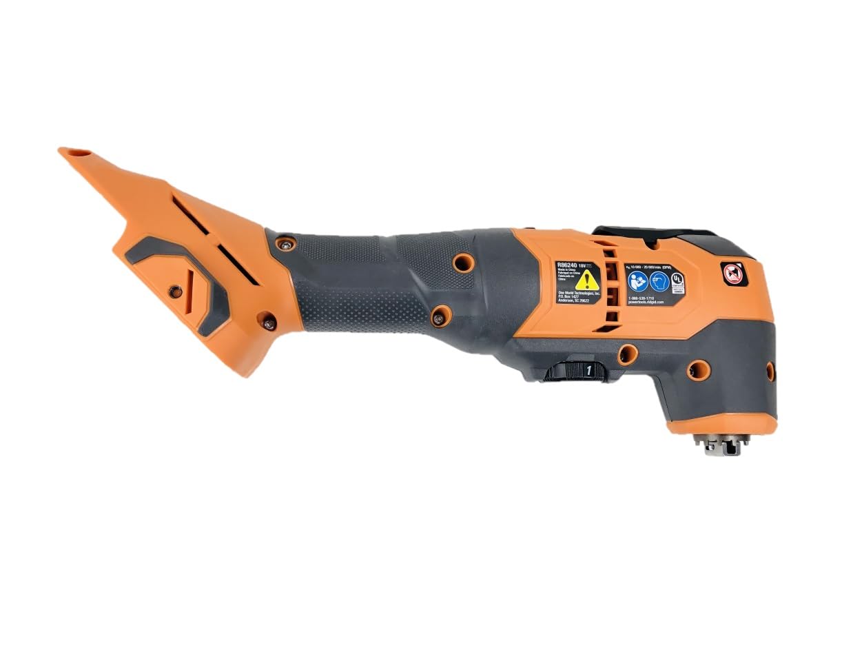 RIDGID 18V Brushless Cordless Oscillating Multi-Tool (Bare Tool) - Perfect for DIY Projects, Woodworking, Flooring & Home Renovations