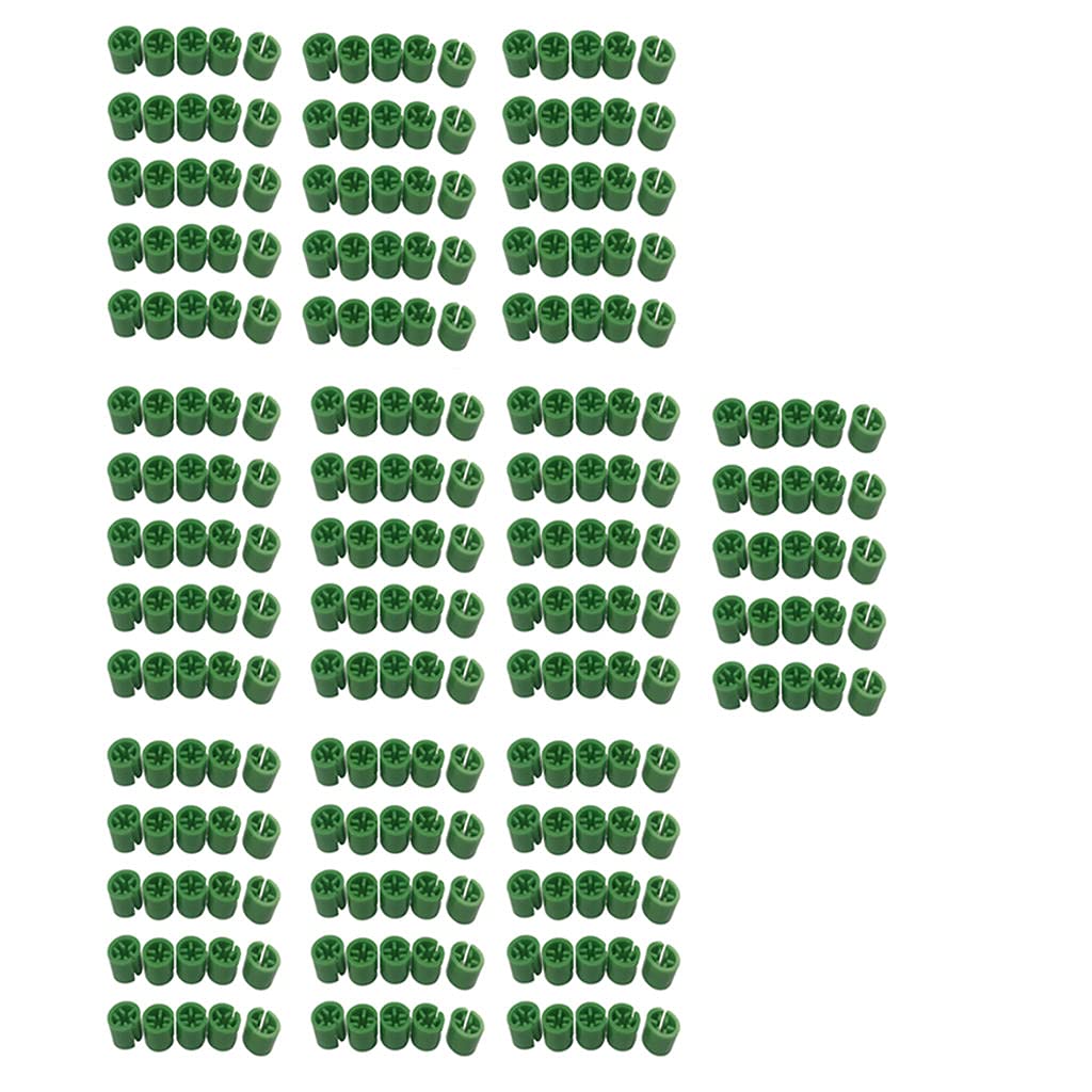 Milageto 300pcs Dark Green DIY Size Marker Tags - Colored Hanger Sizer Garment Markers for Closet Organization & Retail Display - Perfect for Clothing Stores, Boutiques & Home Wardrobe Sorting