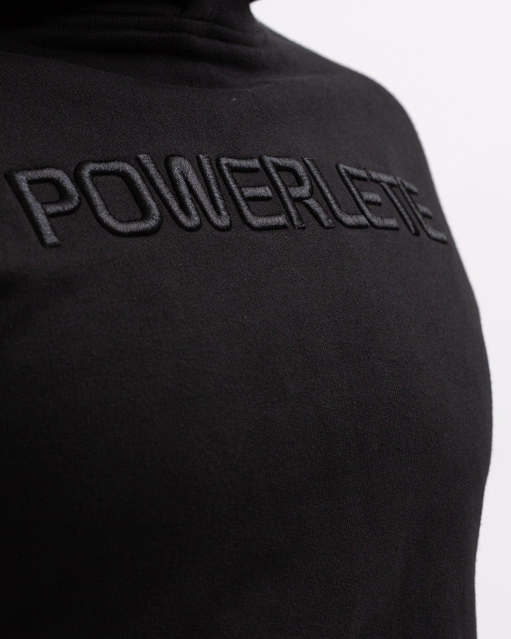 Powerlete Evolve Men's Hoodie - Black | Comfortable & Stylish Pullover for Workouts, Running & Casual Wear