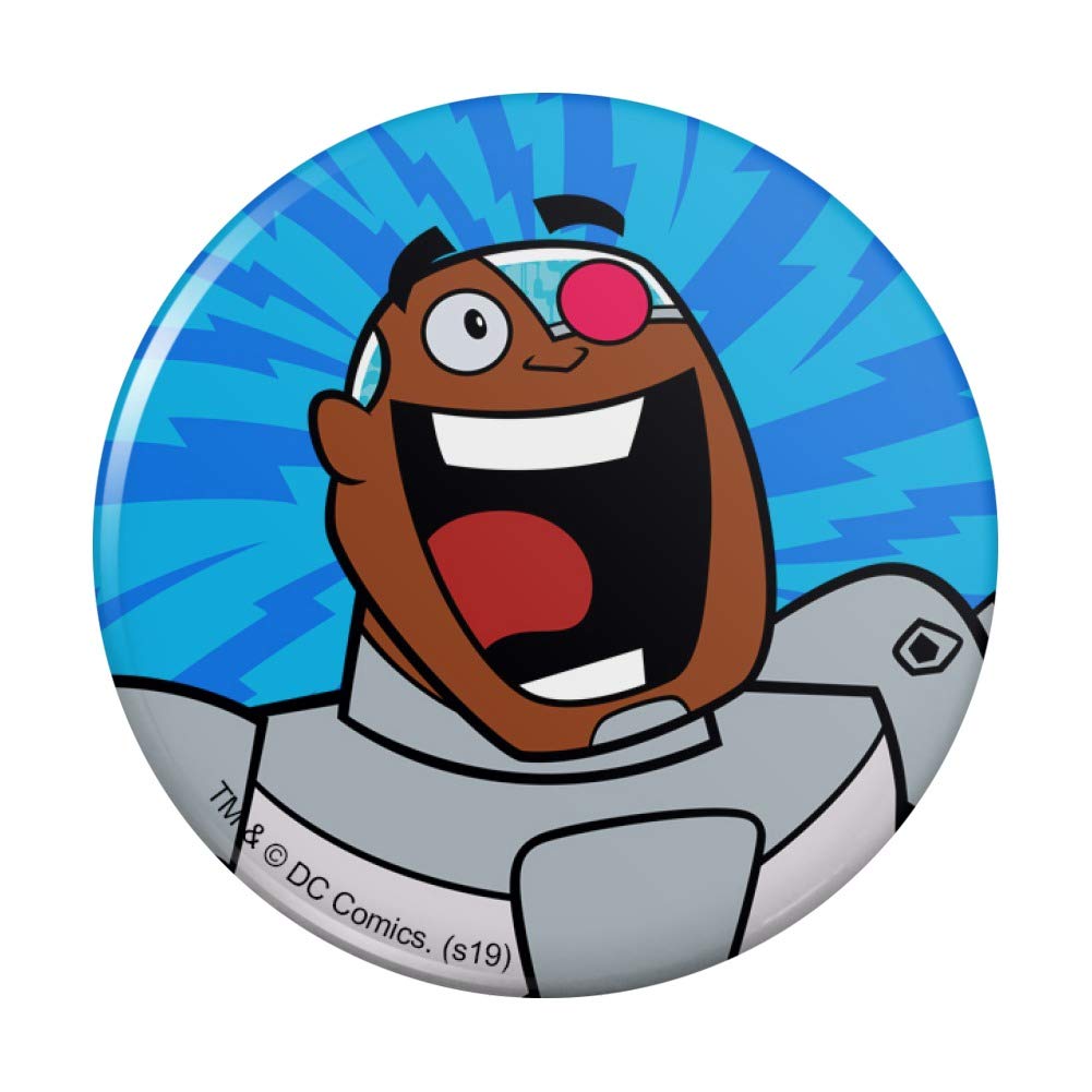 Teen Titans Go! Cyborg Refrigerator Magnet - Fun Kitchen & Locker Decoration for Kids & Teens - Perfect for Fridge, School Lockers, and Home Decor