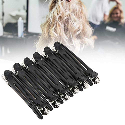 Professional Hair Styling Clips - 24pcs Duck Bill Hair Sectioning Clips for Salon & Home Use, Anti-Slip Plastic Hairstyling Clips for Barber, Stylists & DIY Hair Care - Perfect for Curling, Coloring & Hairdressing