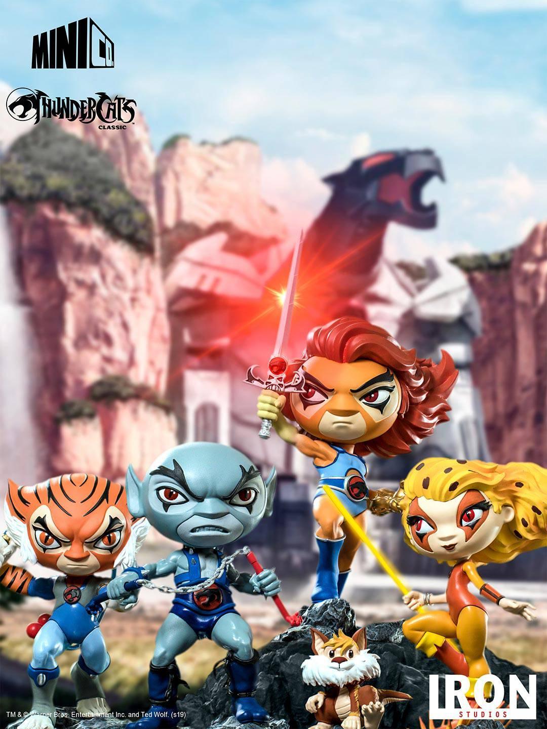 Iron Studios ThunderCats Tygra MiniCo Figure - Collectible Action Figure for Fans, Display & Home Decor | Perfect for Gifts, Office Desk, and Pop Culture Collections