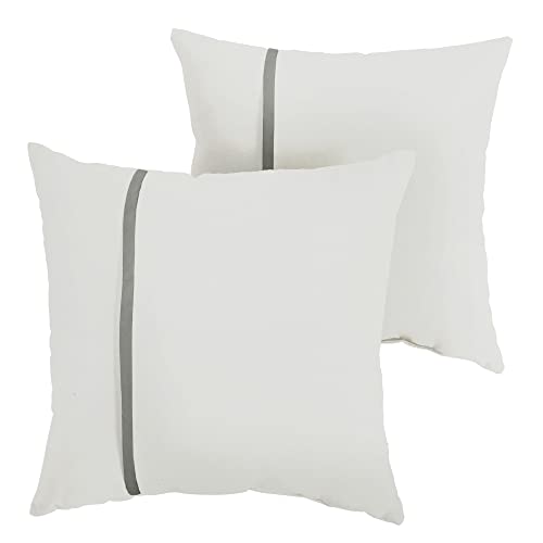 Canvas Natural Ivory & Canvas Charcoal Grey