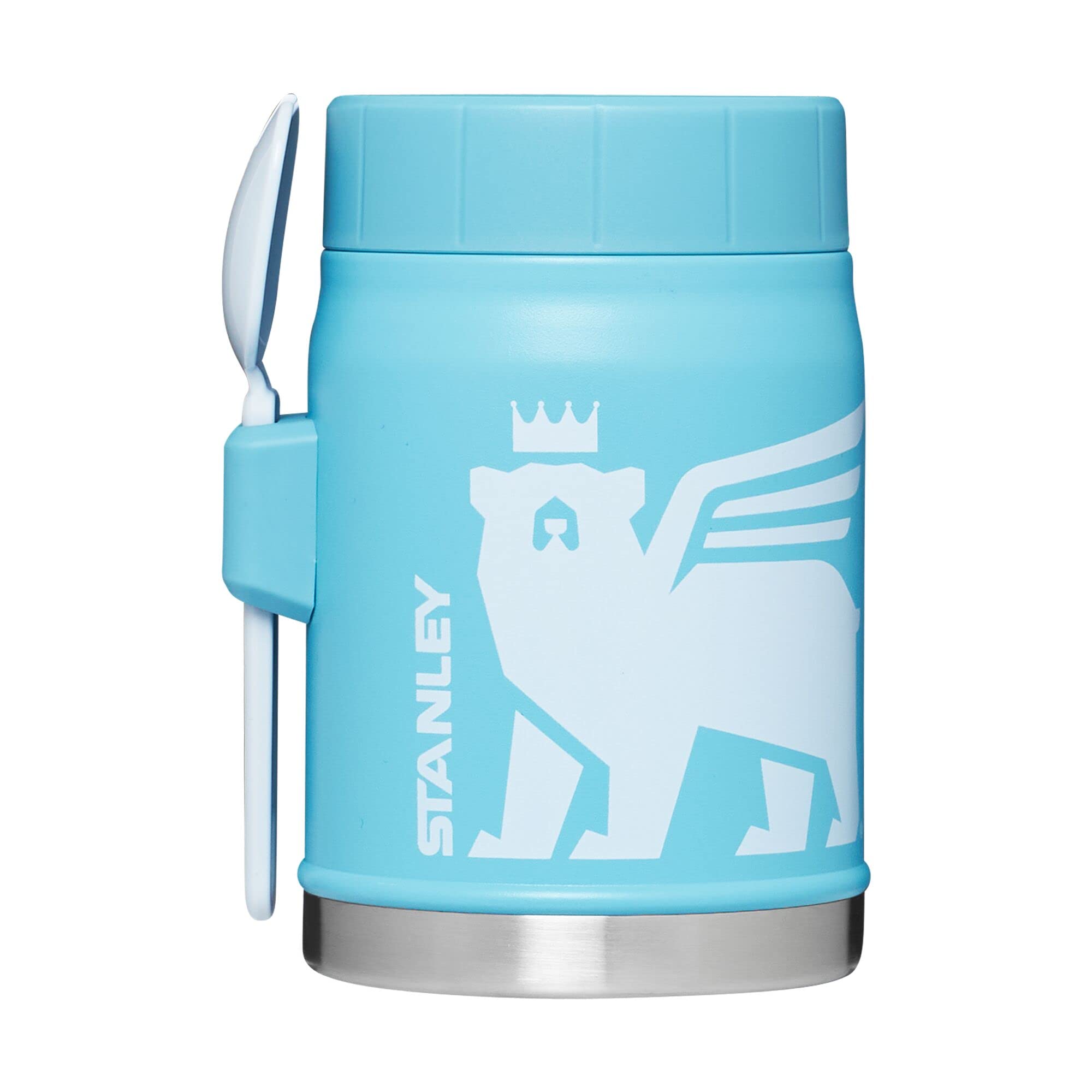 Stanley Kids' Insulated Food Jar - 14oz Stainless Steel Lunch Box with Spork | BPA-Free, Dishwasher Safe | Perfect for School Lunches, Picnics & Outdoor Activities (Ages 8+)