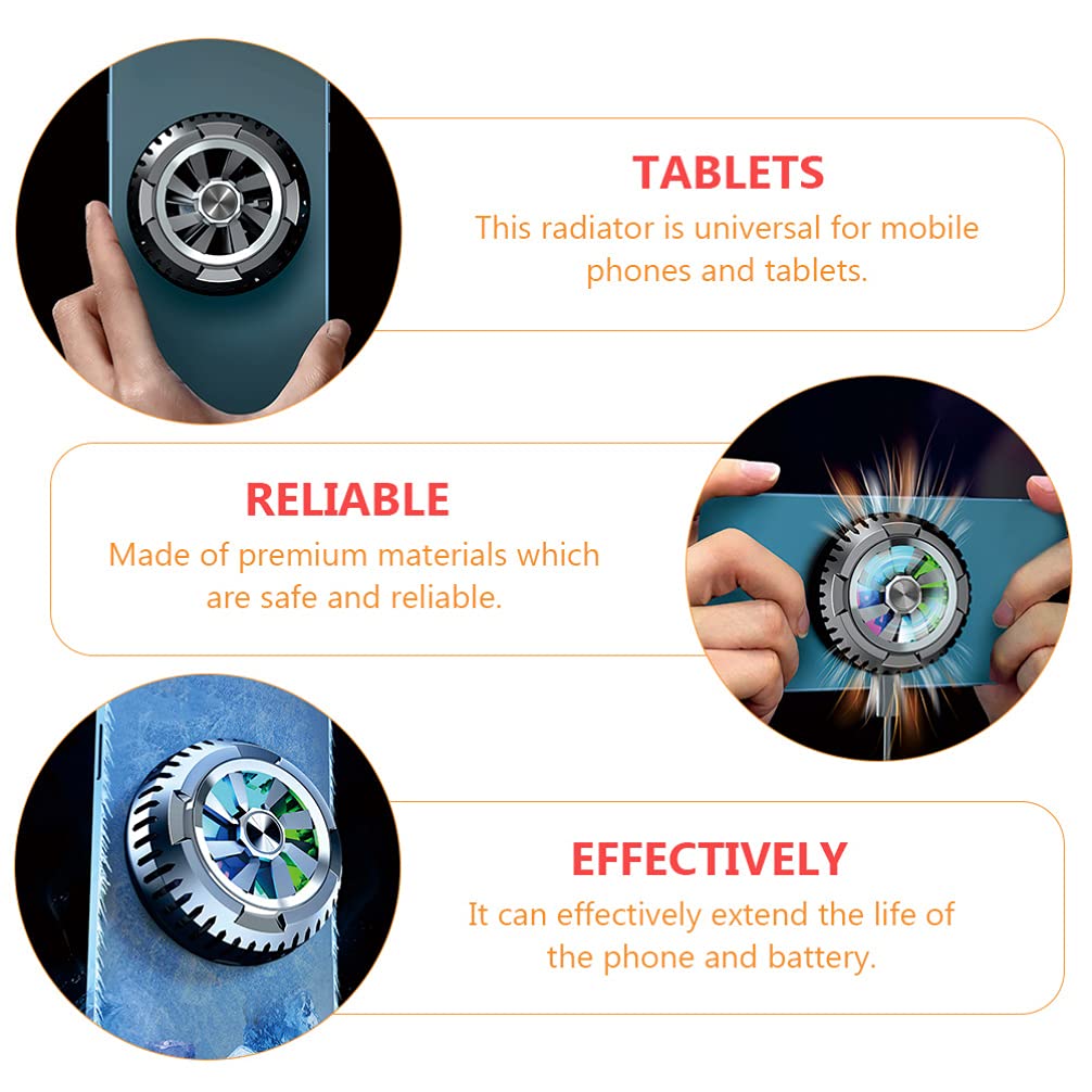 1 Pc Portable Semiconductor Mobile Phone Cooler - Durable Tablet Radiator for Gaming, Streaming, and Extended Use