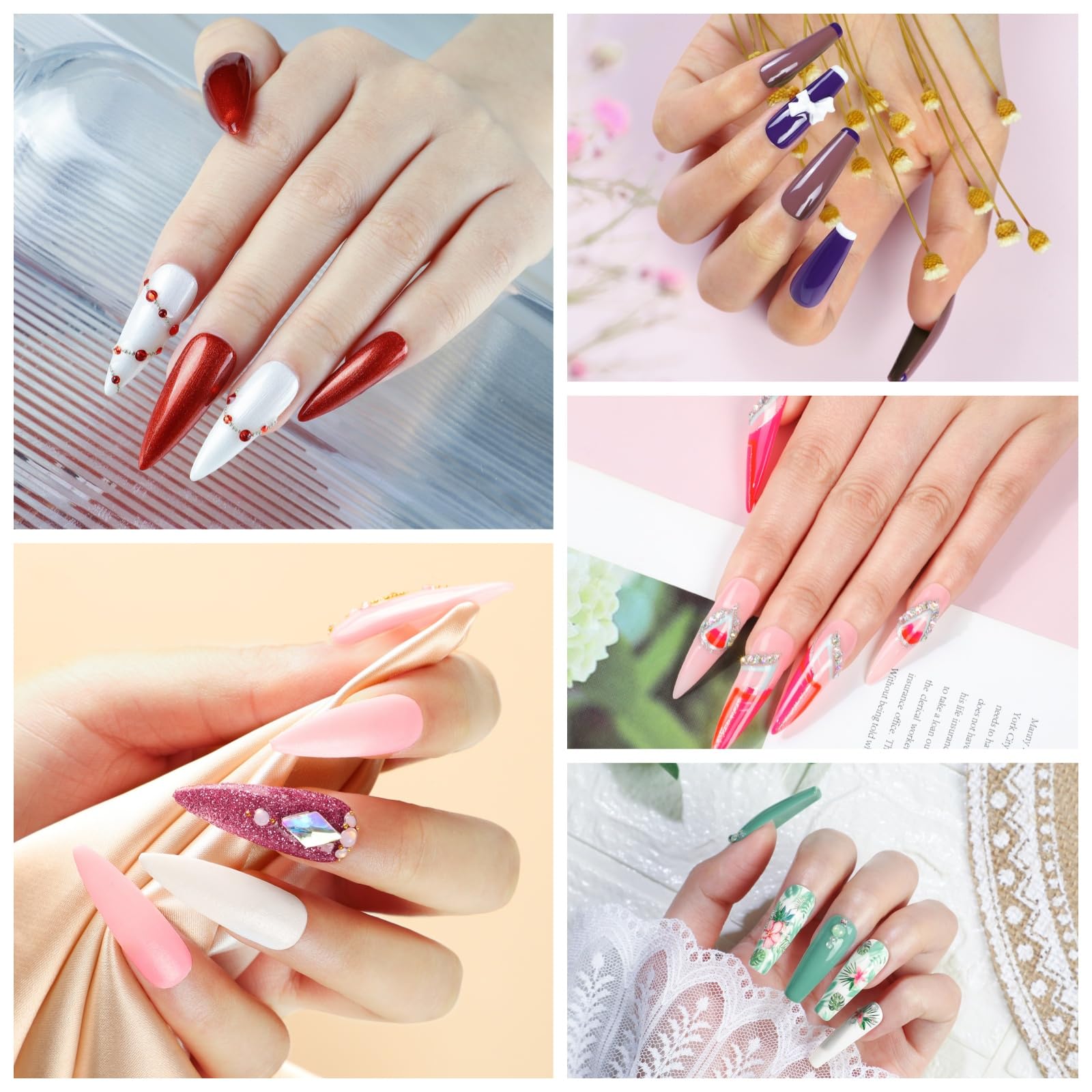 53PCS Gel Nail Polish Kit with UV Light & Drill Starter Set - 35 Colors Gel Polish, 5PCS Top Base Coat - Professional Nail Art Supplies for French Manicure - DIY at Home Salon & Party Nail Care for Women & Girls