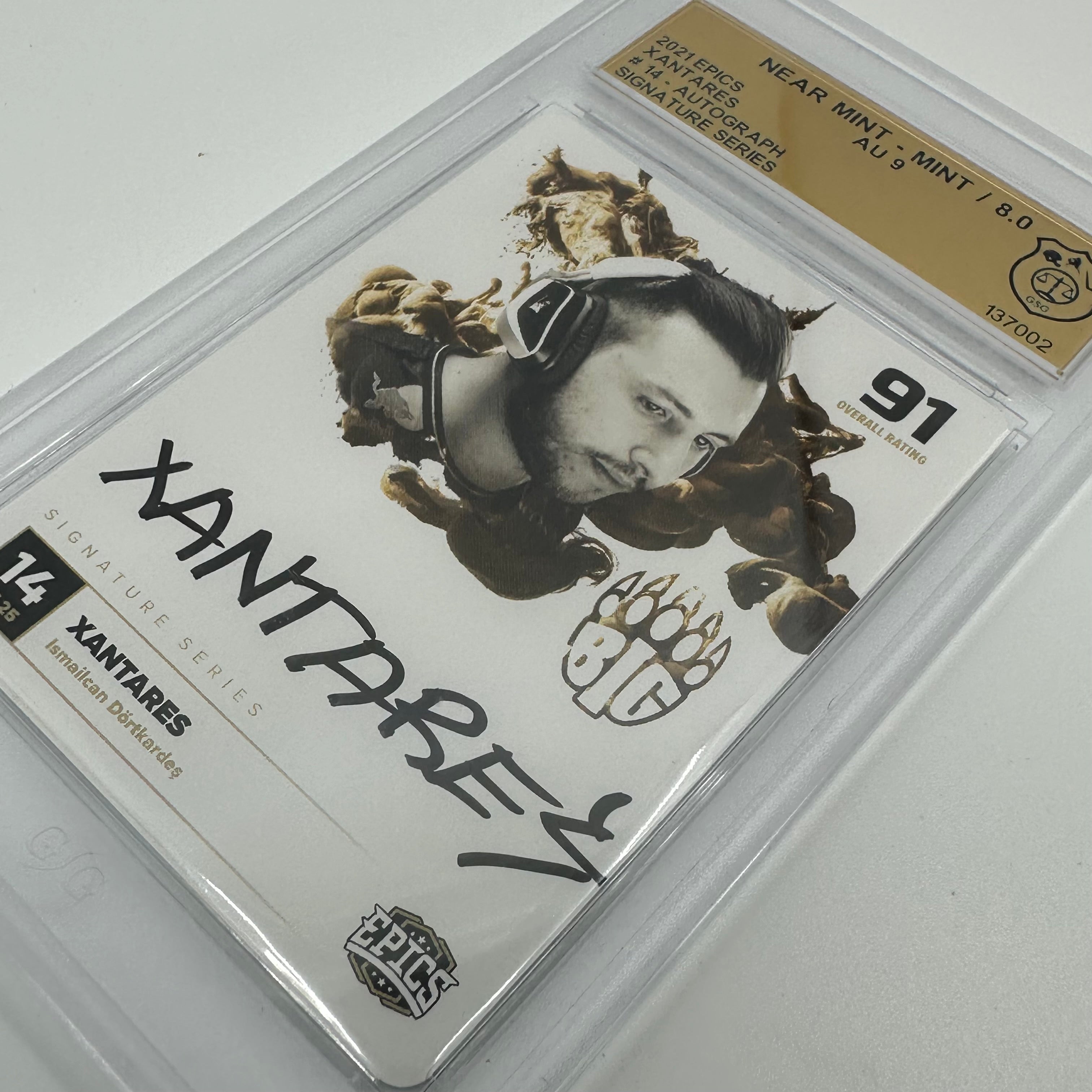GSG 8.0 Xantares Signature Series 2021 Epics CSGO Skin - 14/25 Limited Edition - Perfect for CS:GO Players & Collectors | Gaming, Streaming & Esports Accessory