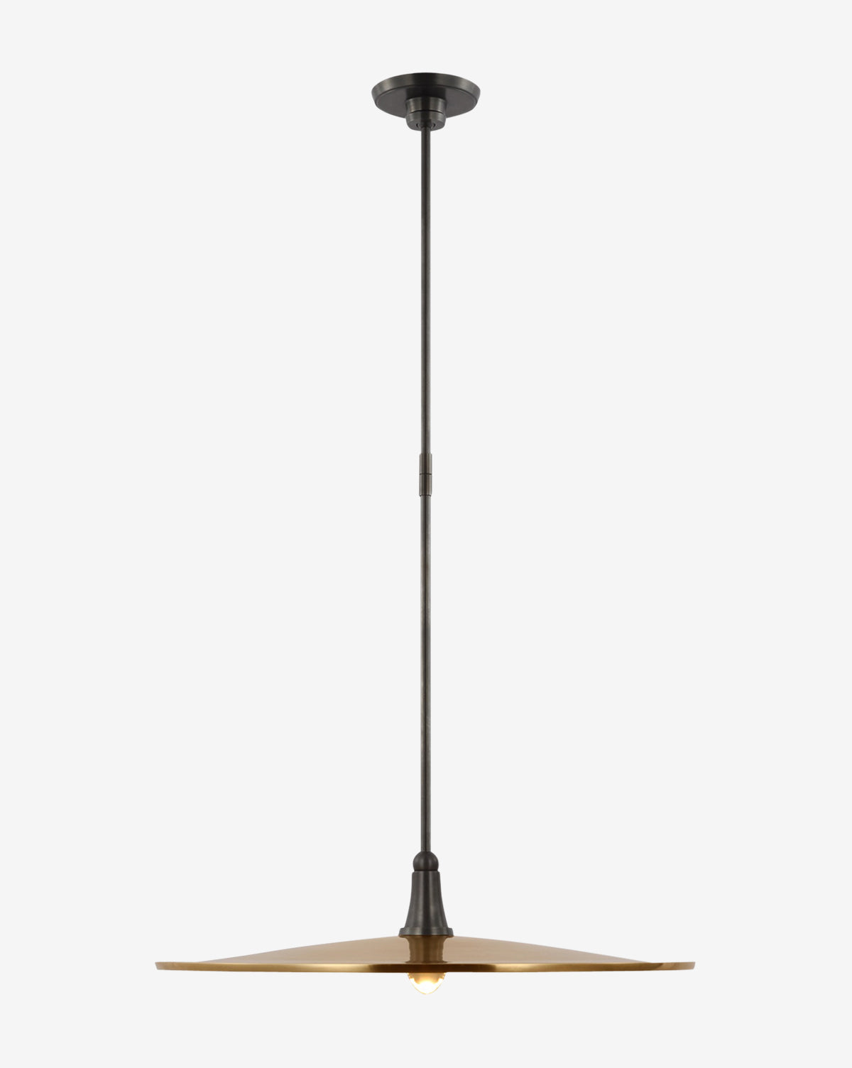 Truesdell 24 Pendant Light Fixture - Modern Glass Chandelier for Dining Room, Kitchen Island & Bedroom Lighting