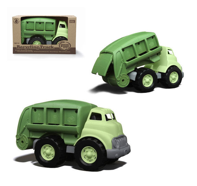 Eco-Friendly Green Toys Recycling Truck - Durable & Safe Plastic Toy for Kids - Perfect for Pretend Play & Environmental Education at Home or School