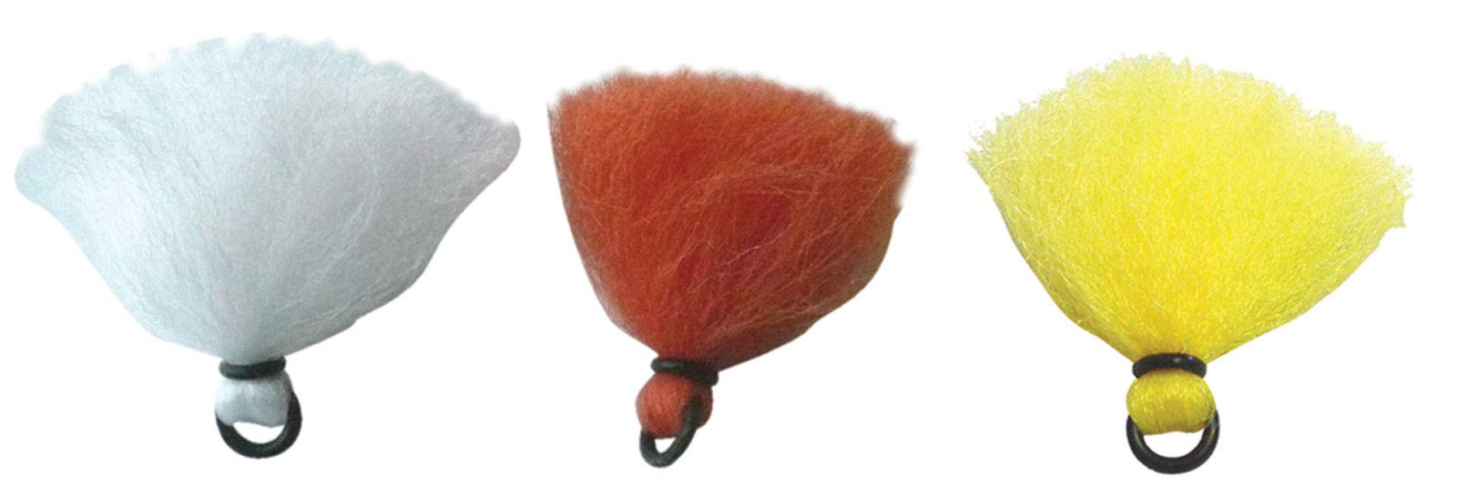 Poly Vee Rubber O-Ring Yarn Strike Indicators 3 Pack - Fly Fishing Float Nymph Indicators for Enhanced Visibility and Sensitivity