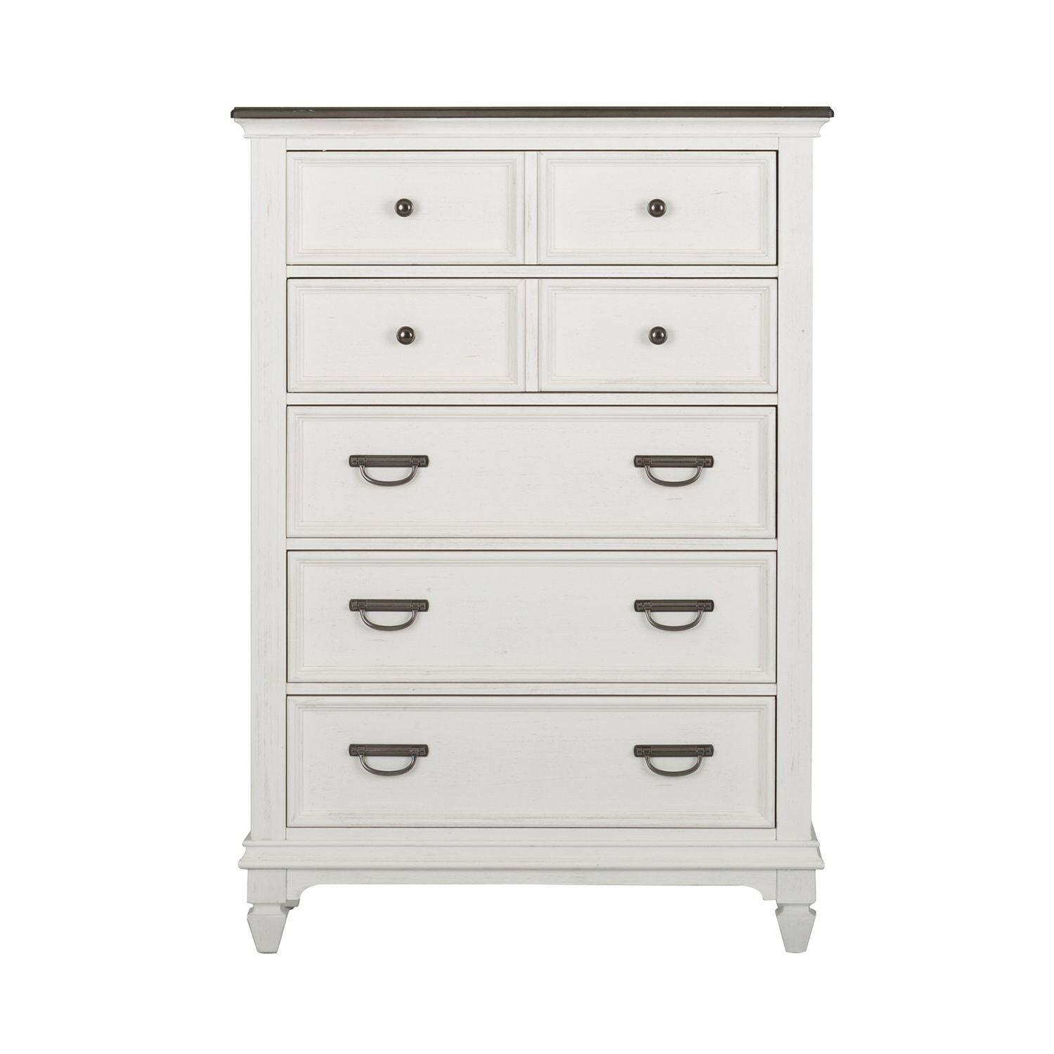 Allyson Park 417 Chest - Modern Storage Cabinet for Bedroom, Living Room & Office - Durable & Stylish Furniture for Home Organization
