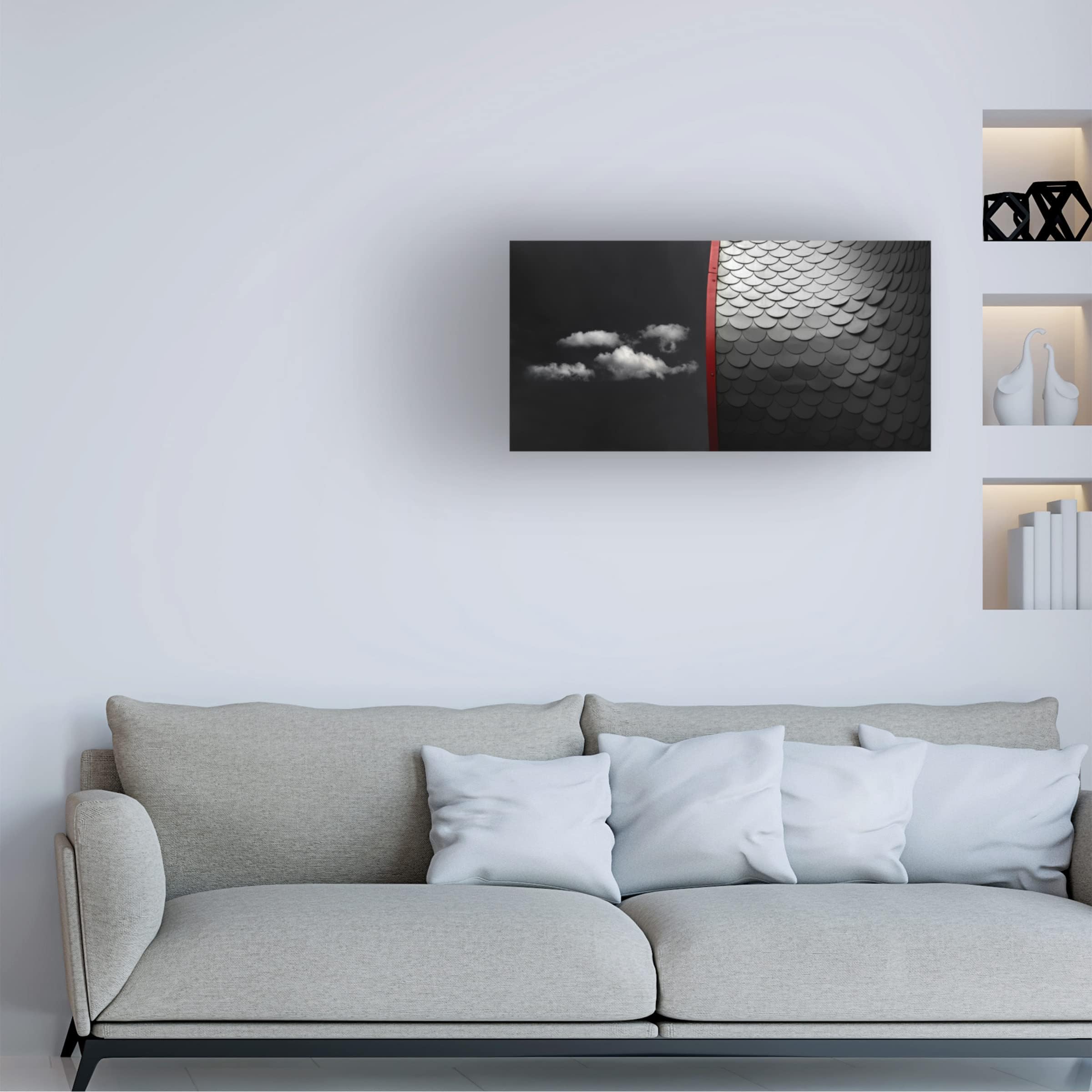 Trademark Fine Art 'Free' Canvas Art by Marc Huybrighs - Modern Abstract Wall Decor for Living Room, Bedroom & Office