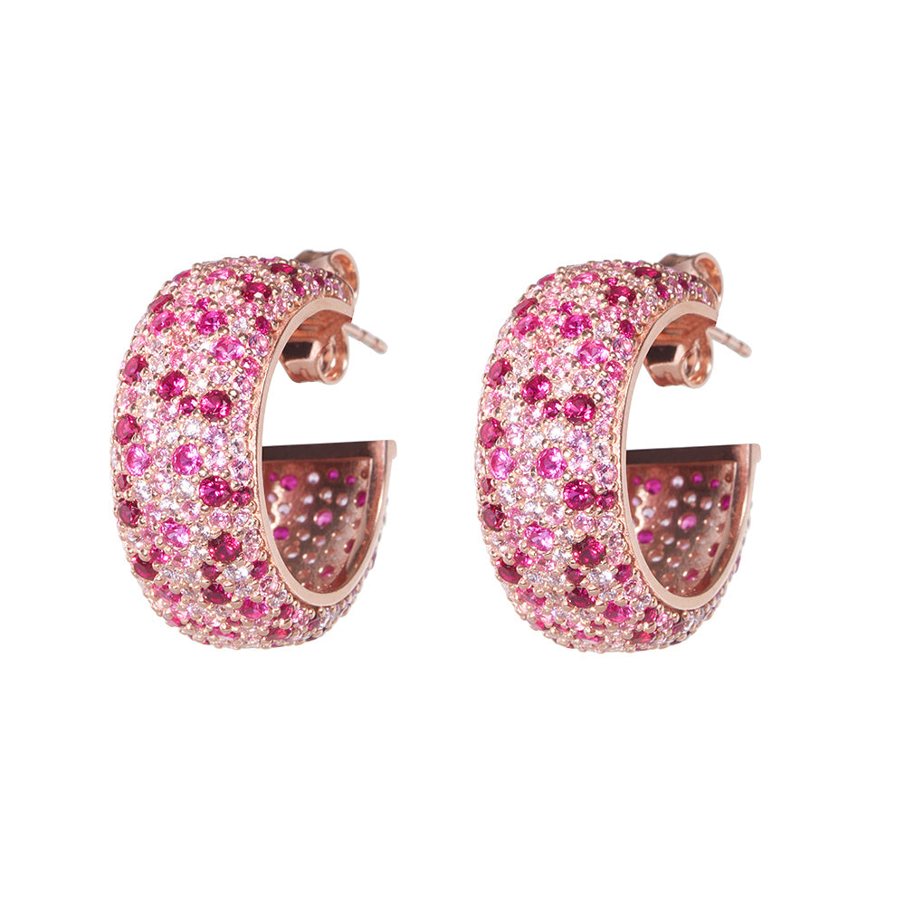 Audrey Hoop 2 - Stylish and Durable Gold-Plated Hoop Earrings for Women | Perfect for Everyday Wear, Parties & Gifts