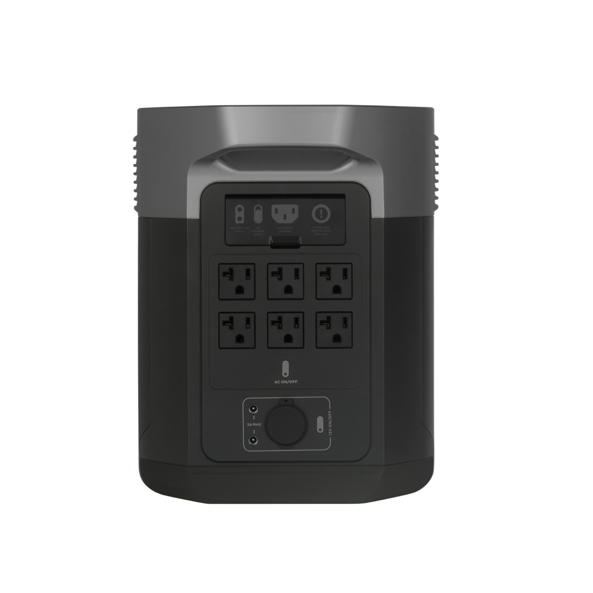 EcoFlow DELTA Max 2000 Portable Power Station - 2016Wh Solar Generator for Camping, RV, Home Backup & Outdoor Adventures