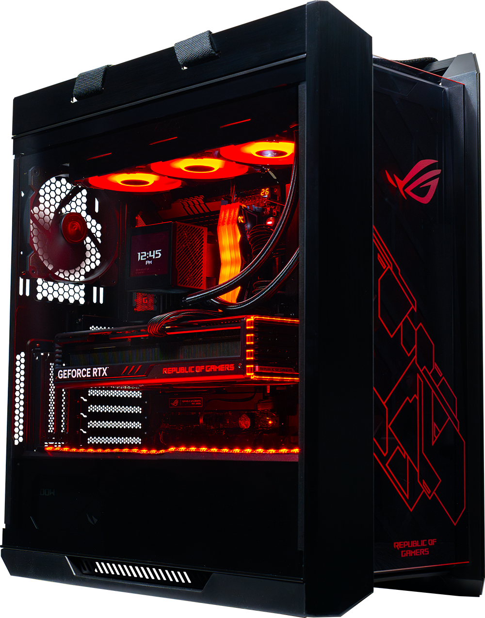 XOTIC PC GX15 Helios DARK Black Label Gaming Desktop - Intel Z790 DDR5 Gaming PC with Liquid Cooling for Esports & 4K Gaming at Home or Office