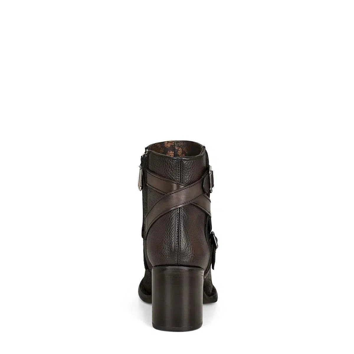 Cuadra Black Fashion Cowboy Cow Hair Ankle Boots for Women - Stylish Western Boots for Country Rides, Parties & Everyday Wear