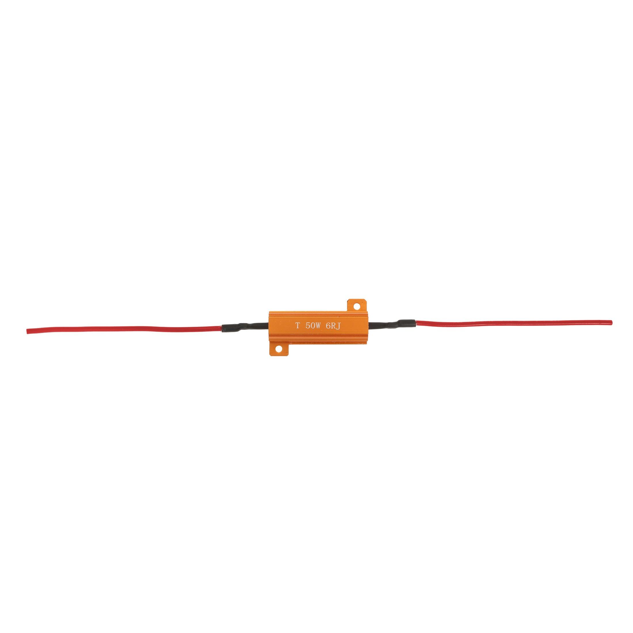 DIY Anti-Flicker CANBUS Resistor Decoder - Prevent Fast Hyper Flash & Dashboard Error Codes for Turn Signal Lights | Perfect for LED Conversion in Cars, Trucks, and Motorcycles