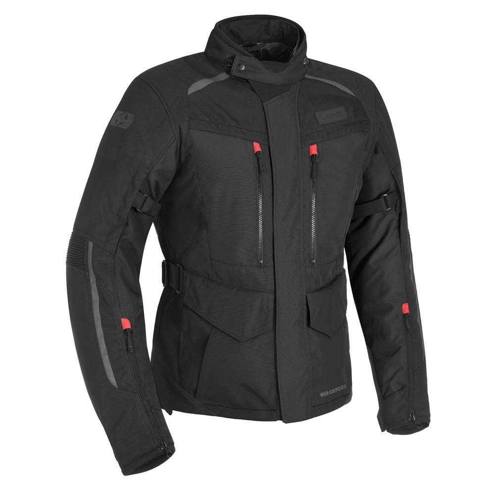 Oxford Continental Motorcycle Jacket for Men & Women - Waterproof Riding Gear with CE Armor, 4 Color Options (Small to 5XL) - Perfect for Street Biking, Commuting & Long-Distance Tours