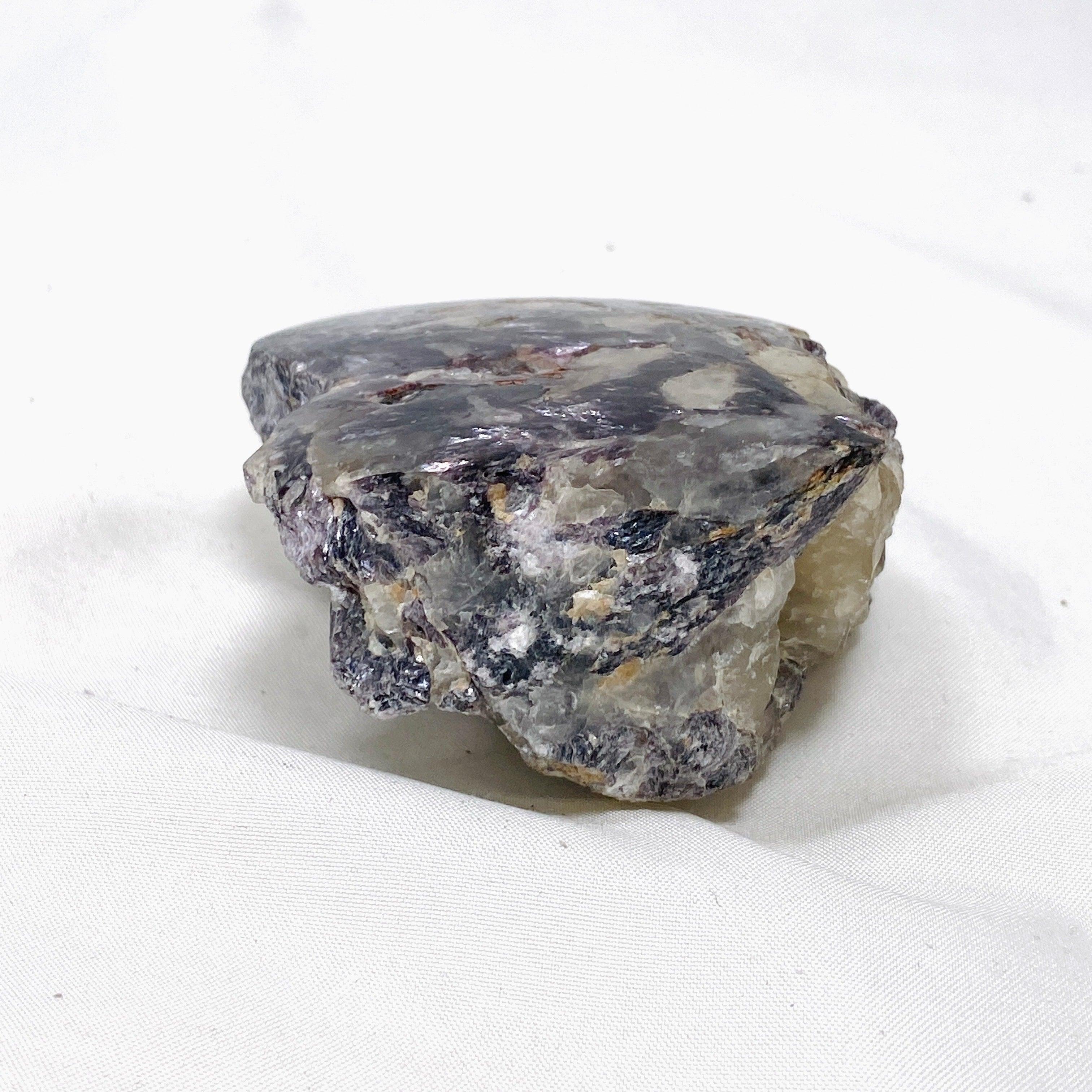 Silver Leaf Lepidolite CR3649 - Natural Healing Crystal for Stress Relief, Anxiety & Emotional Balance | Perfect for Meditation, Home Decor & Spiritual Healing
