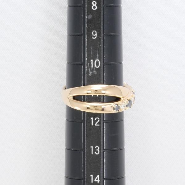 18K Pink Gold Black Diamond Ring for Women - Elegant & Luxurious Wedding, Engagement, or Anniversary Jewelry Gift