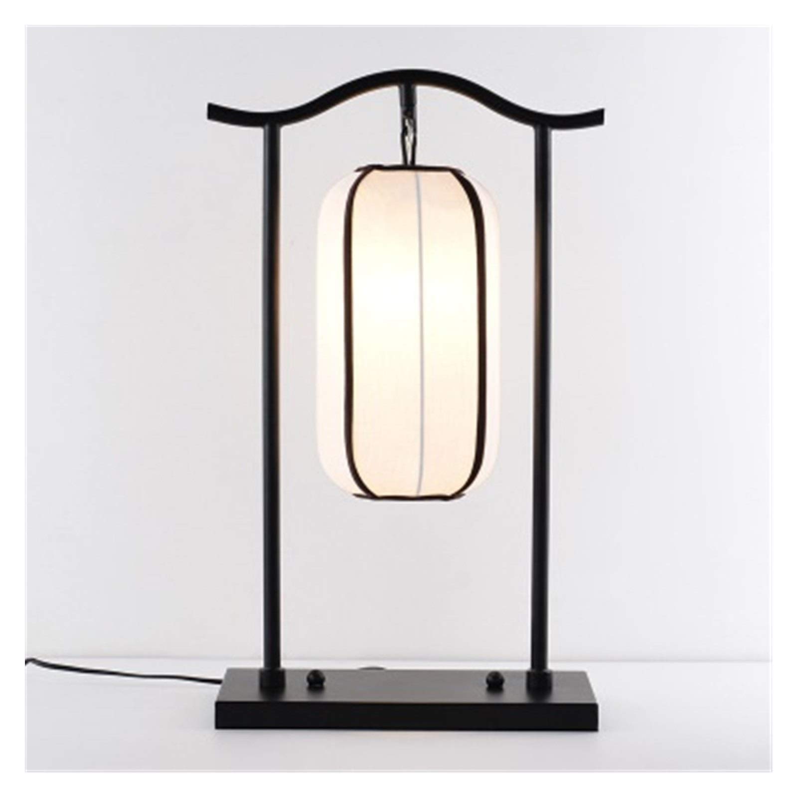 JSJJAJN Chinese-Style Floor Lamp - Modern Standing Lamp for Living Room, Bedroom & Office - Adjustable Height Decorative Lighting with Fabric Lampshade (Beige) - Perfect for Reading Corner, Lounge Area & Home Decor
