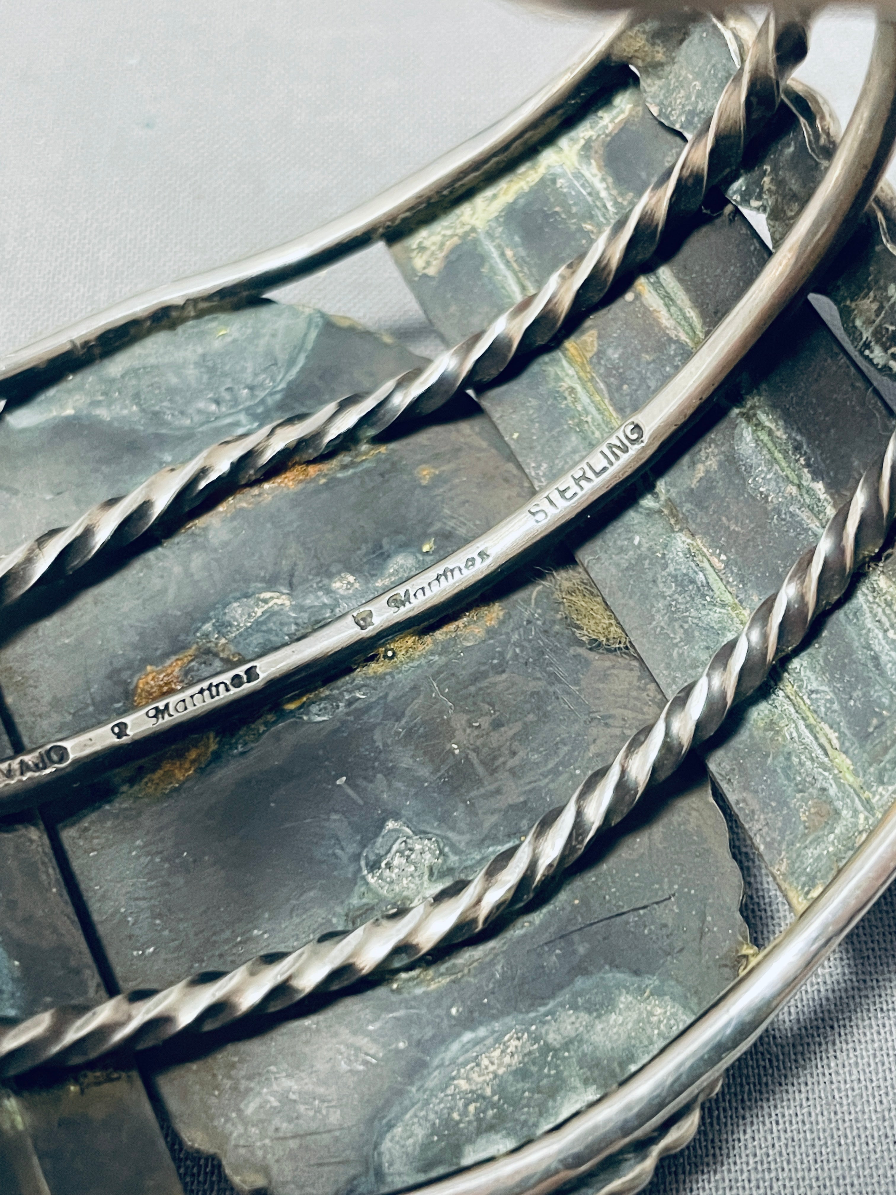 Authentic Vintage Navajo Turquoise Sterling Silver Bracelet - 143g Handmade Native American Jewelry for Women - Perfect for Boho, Western & Festival Fashion