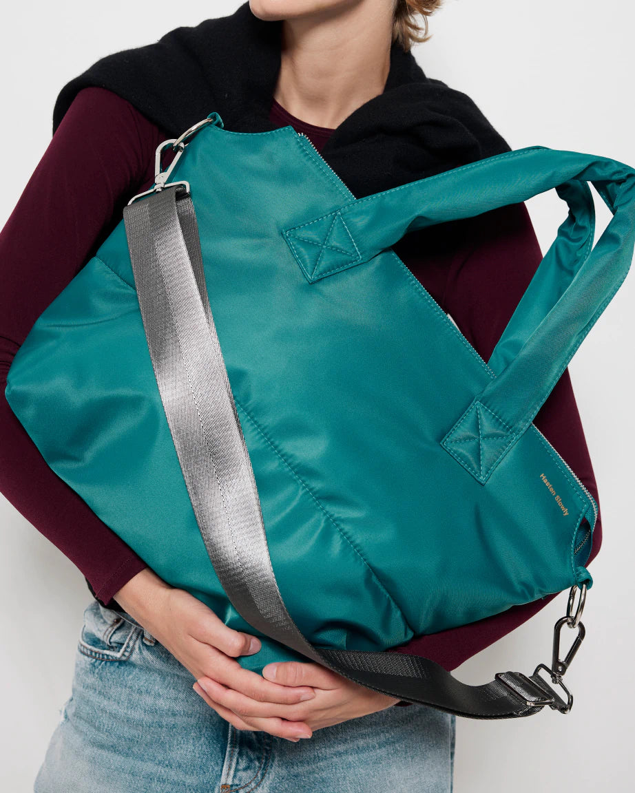 Maximilian Waterproof Nylon Dance Tote Bag - Emerald Green for Ballet, Jazz & Dance Classes | Perfect Dance Bag for Women & Girls