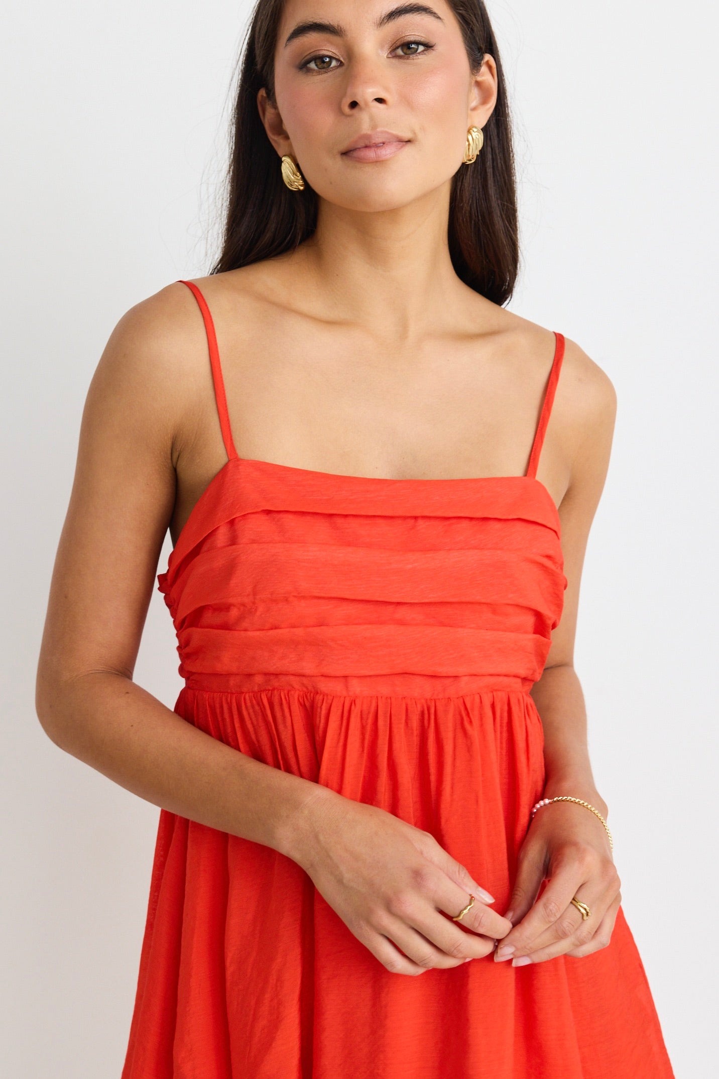Austin Flame Strappy Babydoll Mini Dress - Sexy Lace Nightwear for Women, Perfect for Date Night, Valentine's Day & Romantic Occasions