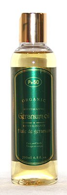200ml Egyptian Geranium Organic Oil - Fragrance-Free Body, Skin & Face Oil for Brightening - Perfect for Aromatherapy, Massage & Skincare Routine