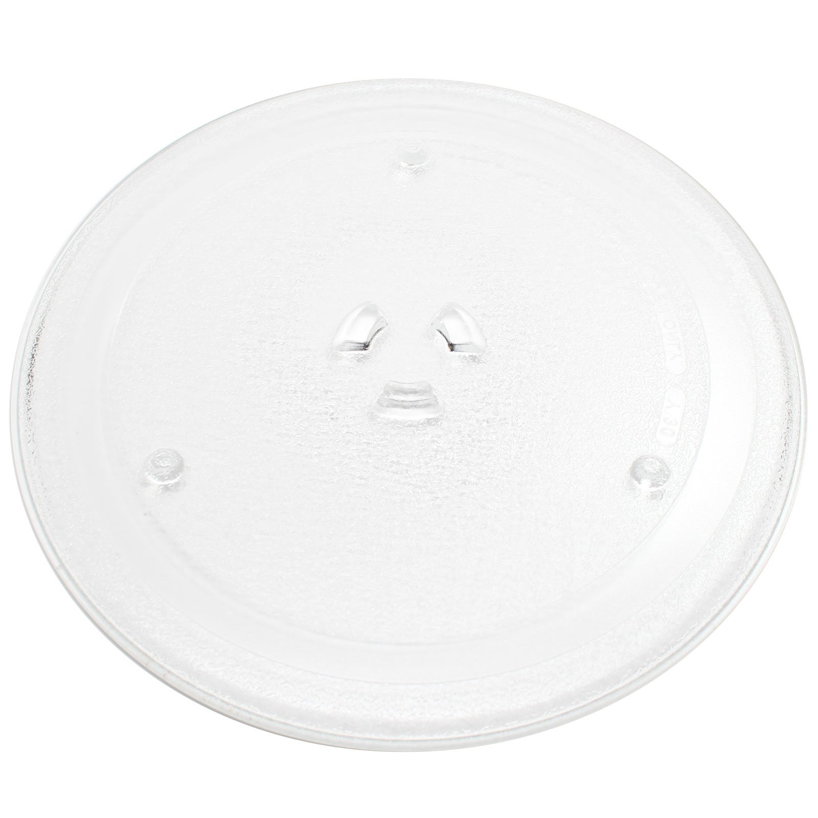 2-Pack Replacement Microwave Turntable Glass Plate - Compatible with Samsung M1630N, MW620WA, MW630WA & Westinghouse - Durable White Microwave Turntable for Easy Cooking & Reheating