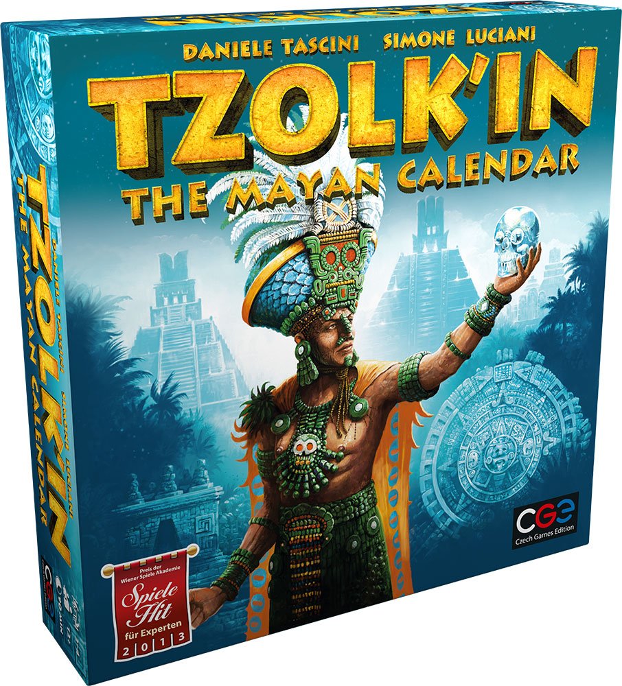 Tzolk'in: The Mayan Calendar Board Game by Czech Games - Strategy Game for Adults & Teens - Perfect for Game Nights & Family Gatherings (CGE00019)
