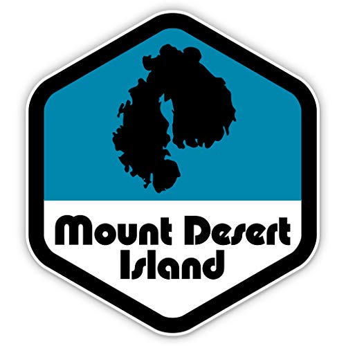 Squiddy Mount Desert Island Vinyl Sticker - 4