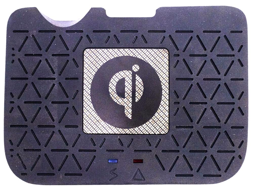 Qi Wireless Charger Pad for iPhone & Android - Car Phone Holder for Toyota RAV4 Accessories (Center Console Mount)