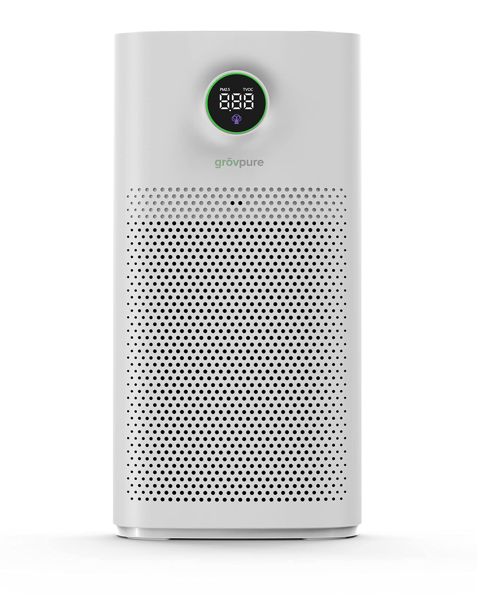 Aspen H13 True HEPA Air Purifier with UVC Sanitizer & Smart Air Quality Monitor - 275 CFM CADR for Large Rooms, Bedrooms, Offices - Removes Allergens, Dust, Pet Dander, Smoke, Odors