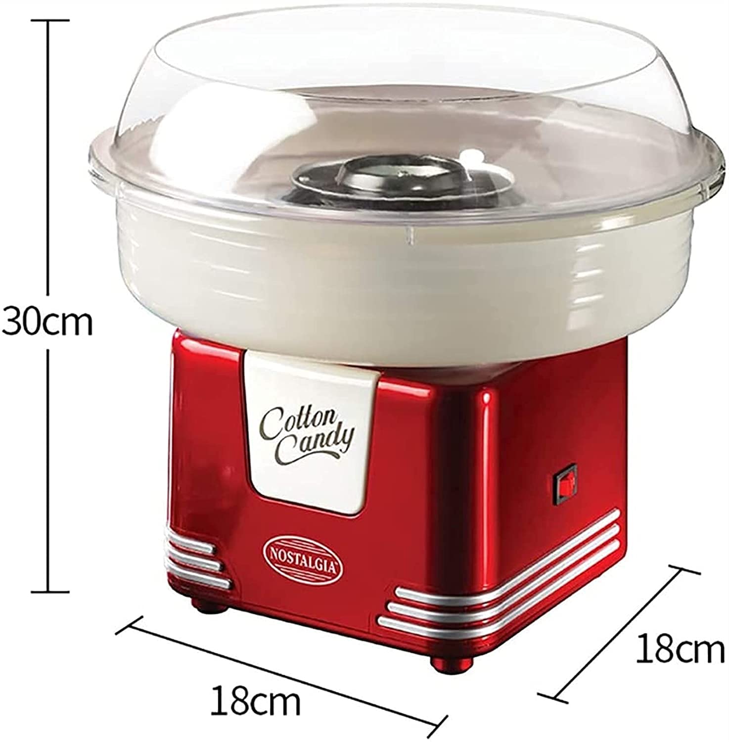Electric Cotton Candy Machine for Home Use - Fast & Easy Cotton Candy Maker, Perfect for Parties, Carnivals & Kids' Birthday Events