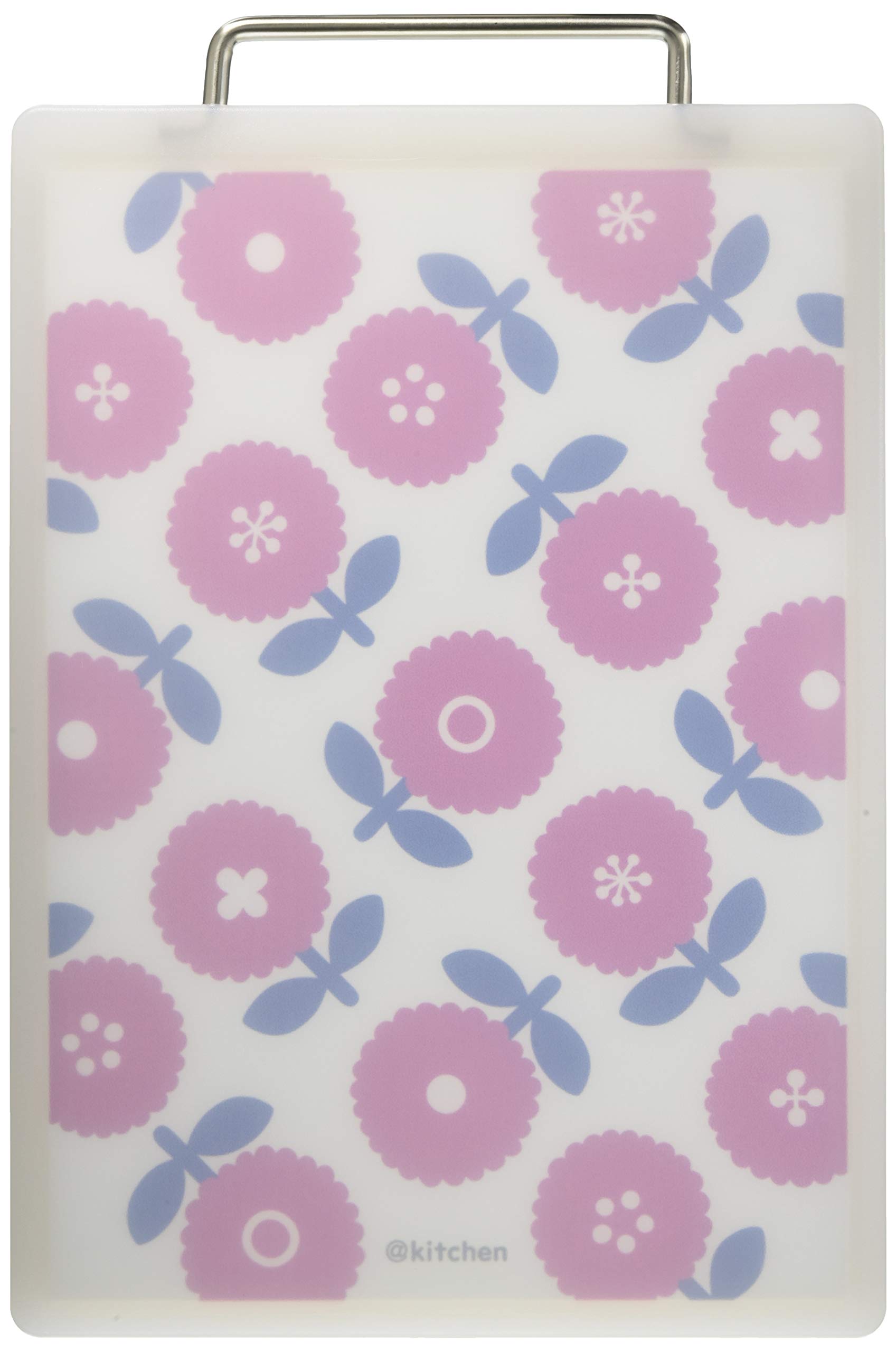 Premium Square Cutting Board with Floral Design - Non-Slip Kitchen Chopping Board for Fruits, Vegetables & Meat - Perfect for Home Cooking, Meal Prep & Gift Giving