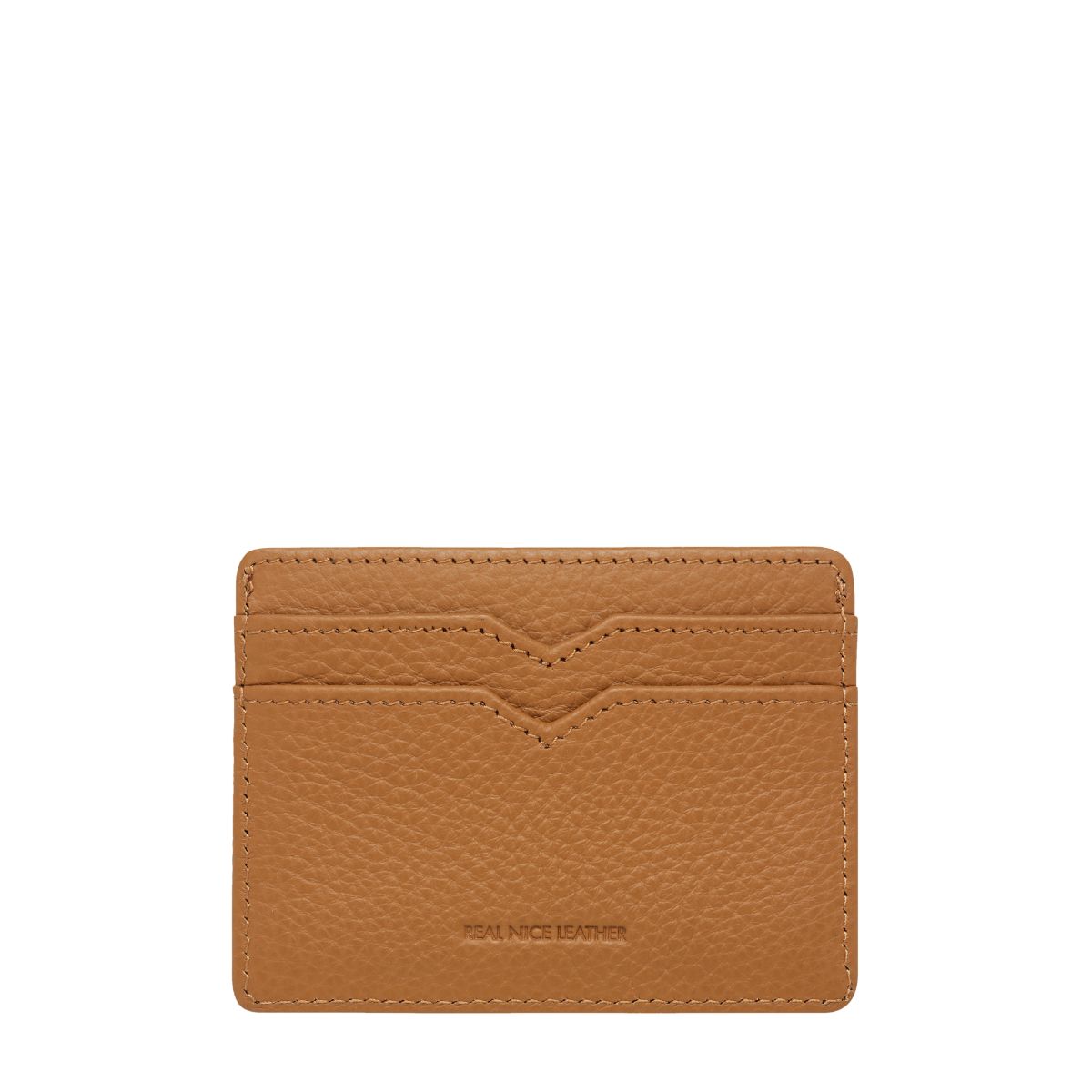 STATUS ANXIETY Together For Now Genuine Leather Card Holder - Slim RFID Blocking Wallet for Men & Women | Perfect for Everyday Use, Travel, and Minimalist Lifestyle