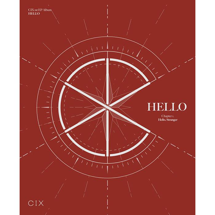 CIX 1ST EP 'HELLO CHAPTER 1. HELLO STRANGER' K-Pop Album + Official Poster - Perfect for K-Pop Fans, Collectors and Gift Giving