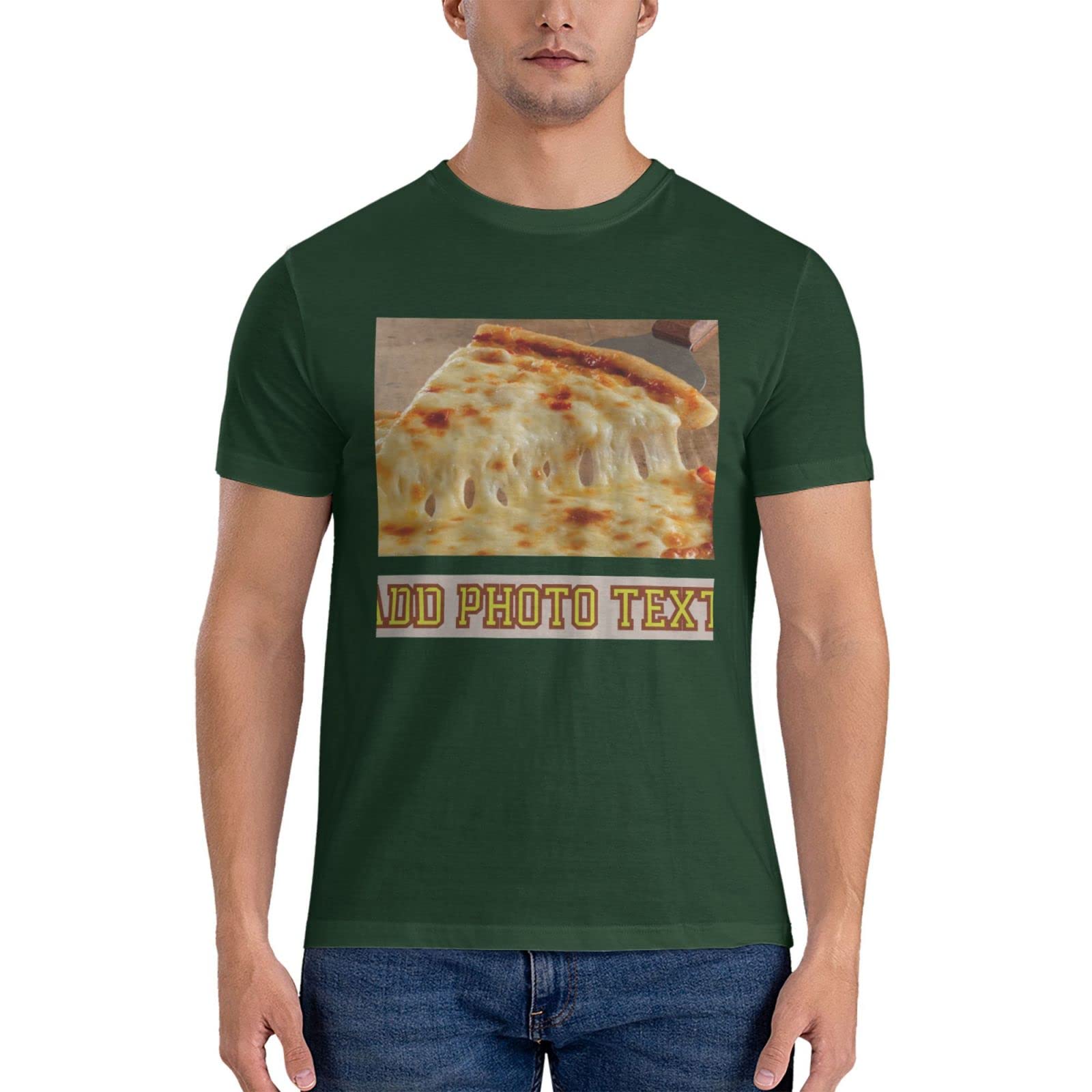 Custom Personalized T-Shirts for Men & Women - Add Text, Images, Logos or Photos - Perfect for Home, Office & Party Events - Unique Gift & Apparel Solution