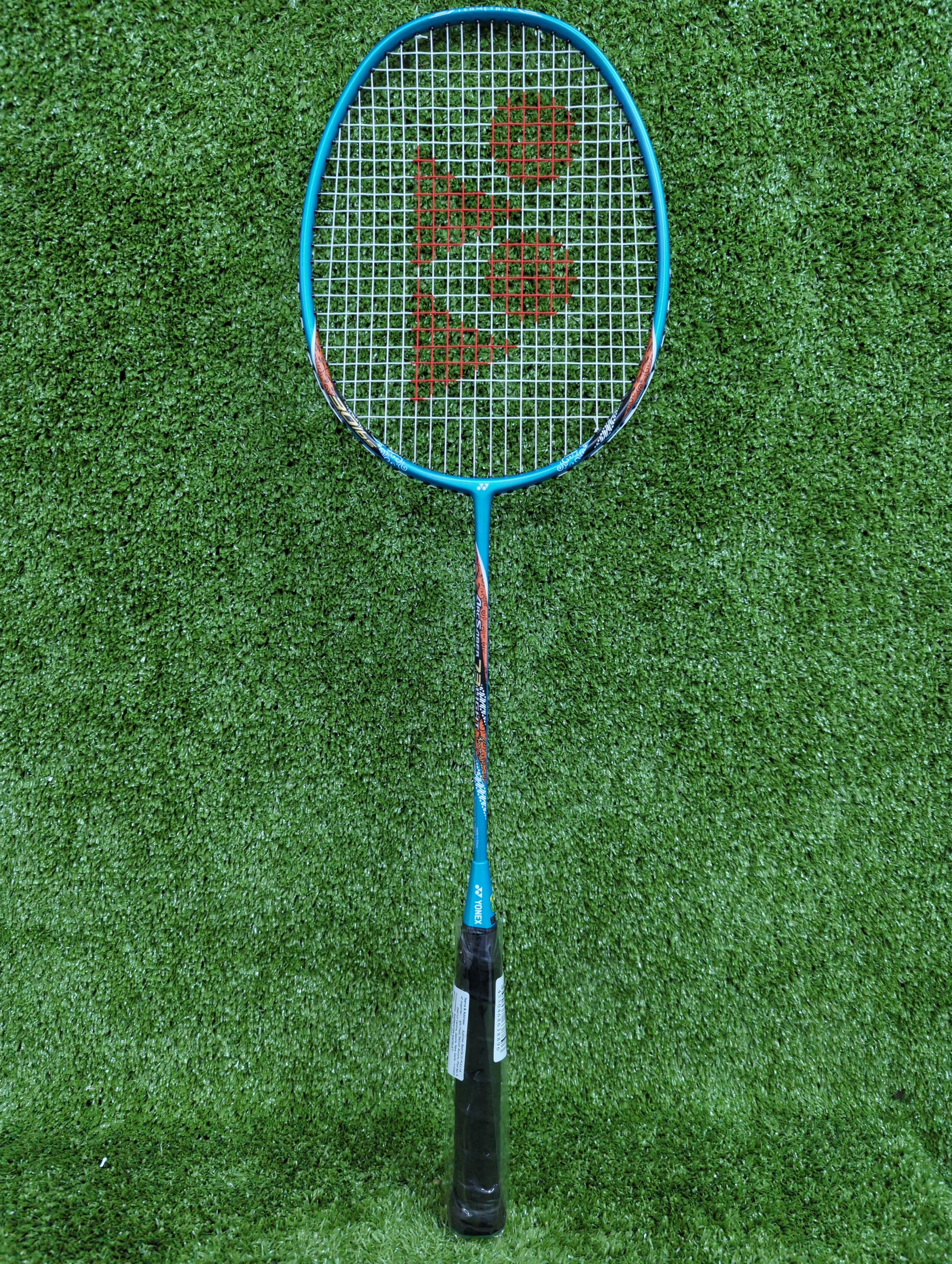 Yonex Arcsaber 73 Lightweight Badminton Racket - Prestrung with Aqua Blue Strings | Professional Tournament Grade Shuttlecock Racquet | Perfect for Indoor/Outdoor Play & Competitive Matches